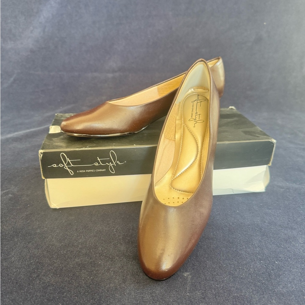 Soft Style Brown Flats Comfortable Loafers